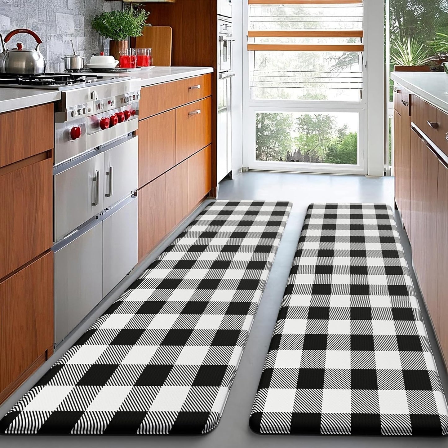 MAYHMYO Anti Fatigue Kitchen Rugs for Comfort and Safety