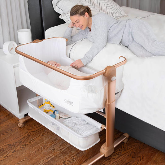 KoolerThings Baby Bassinet: Portable Crib for Newborns & Infants