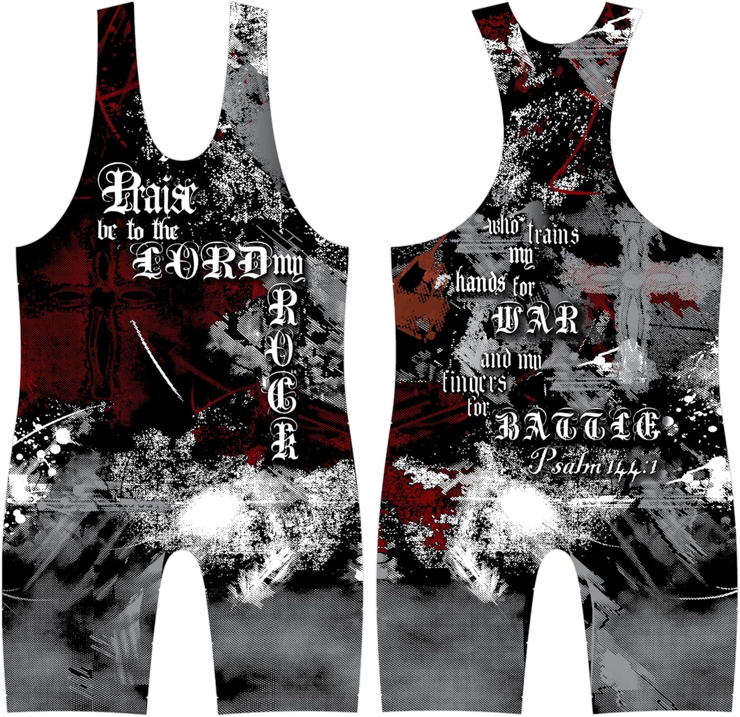Sublimated Wrestling Singlet for Unmatched Performance and Comfort