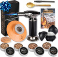 Cocktail Smoker Kit - Whiskey Bourbon Drink Smoker with Torch