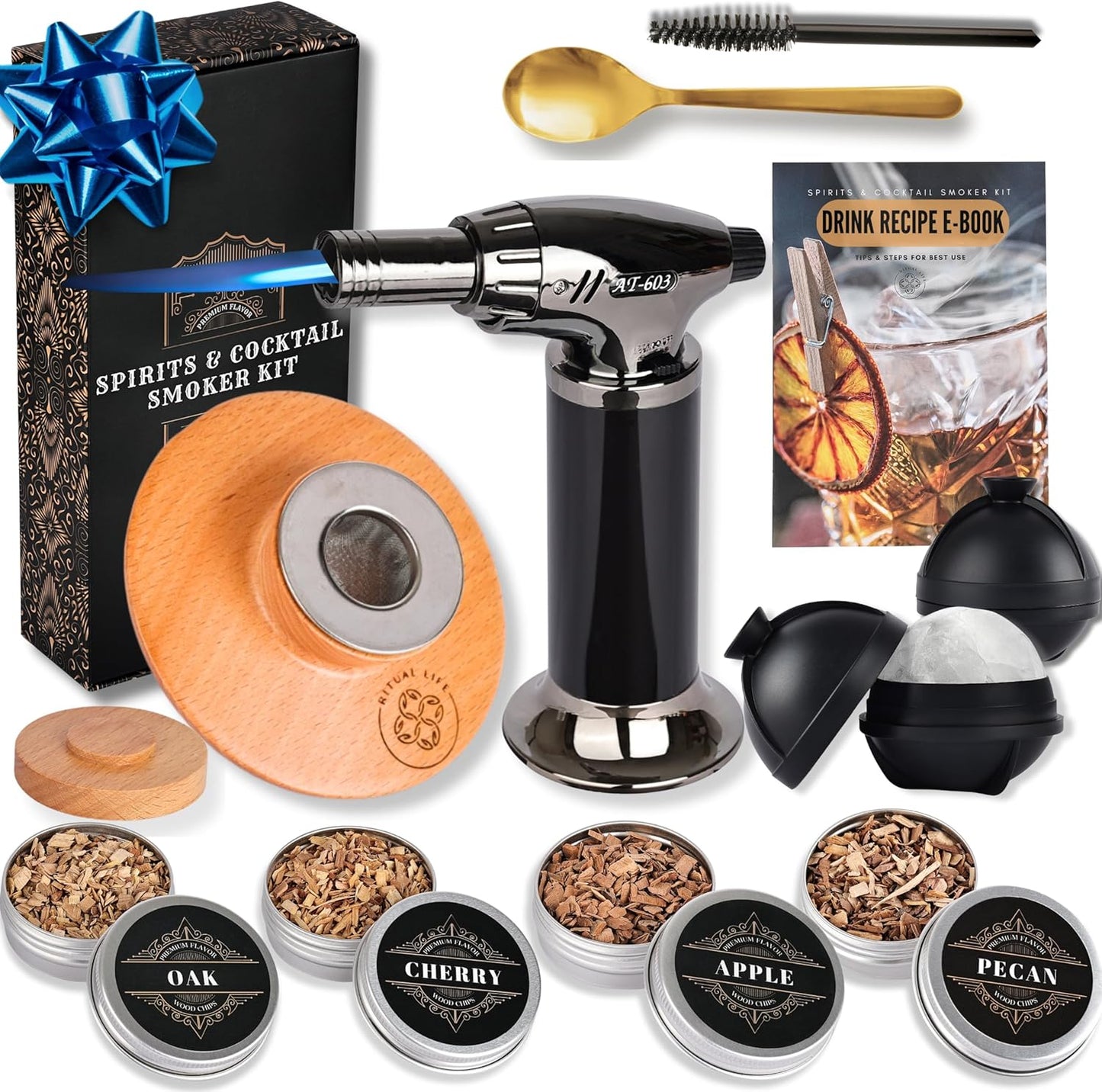 Whiskey Smoker Kit - Flavor Infusion Mastery