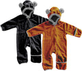 Fleece Baby Bunting Bodysuit Infant One Piece Hooded Romper - Cozy