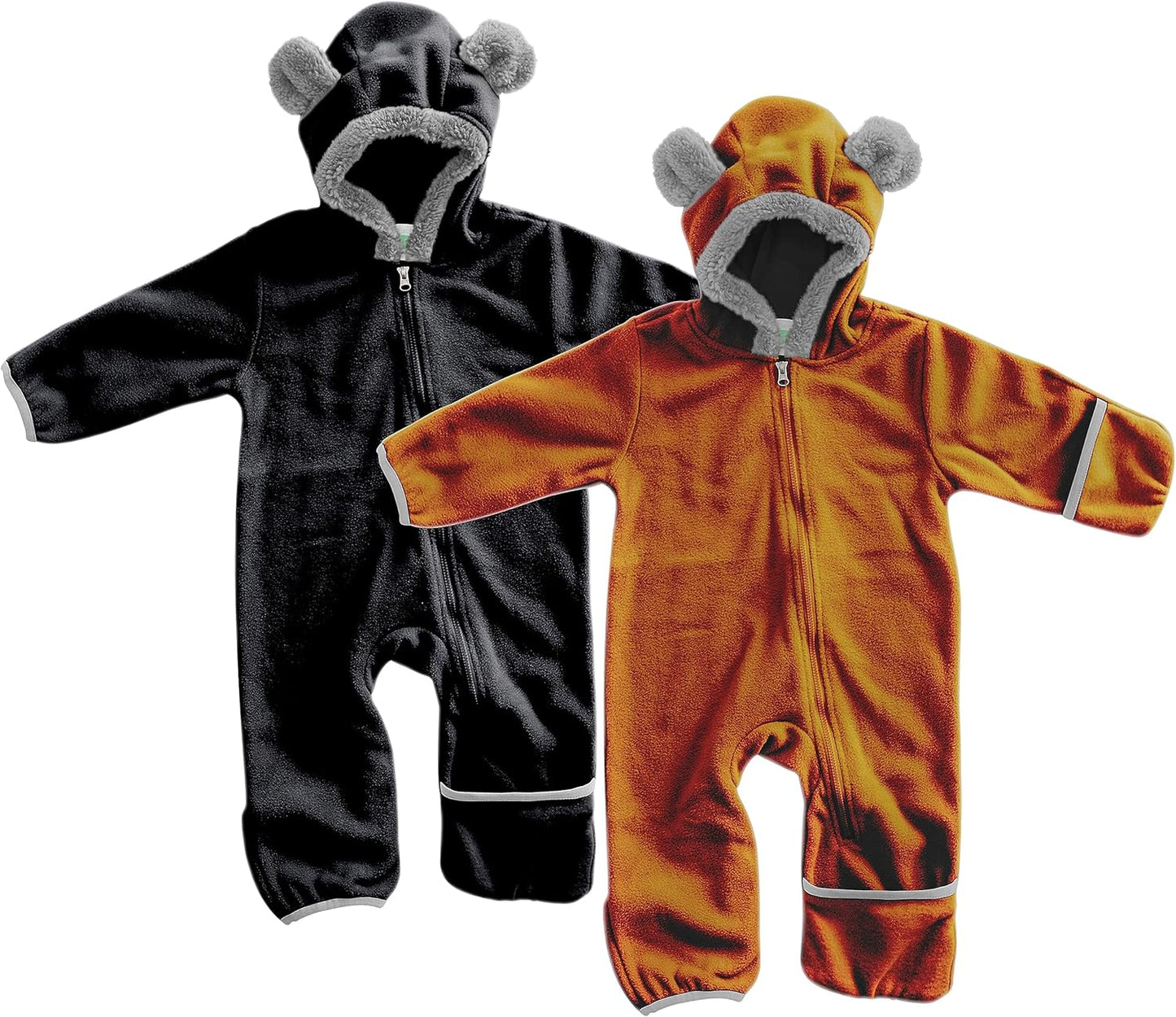 Fleece Baby Bunting Bodysuit for Cozy Toddler Outerwear