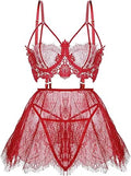 SPORCLO Plus Size Lingerie for Women - Sexy Black Babydoll