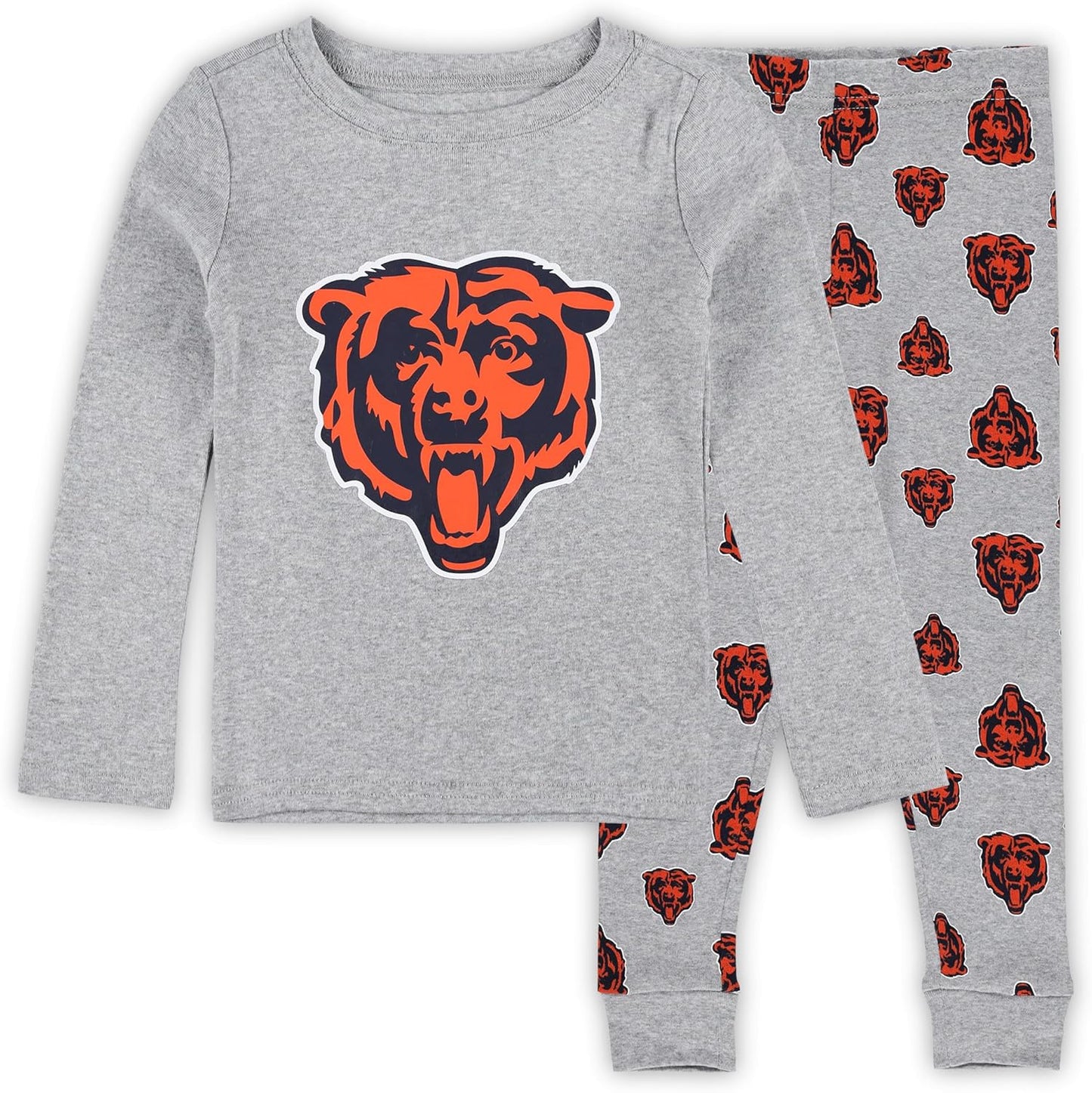 Toddler NFL Long Sleeve T-Shirt and Pants Sleep Set for Comfort
