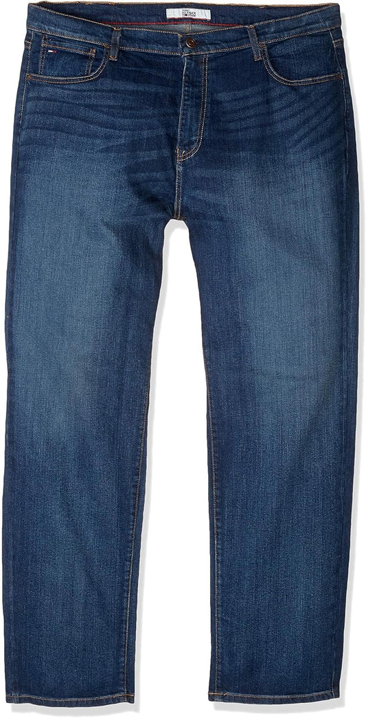 Tommy Hilfiger Mens THD Relaxed Fit Jeans for All-Day Comfort