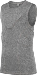 Youth Padded Compression Shirt Vest Rib Chest Protector - Kid Sports