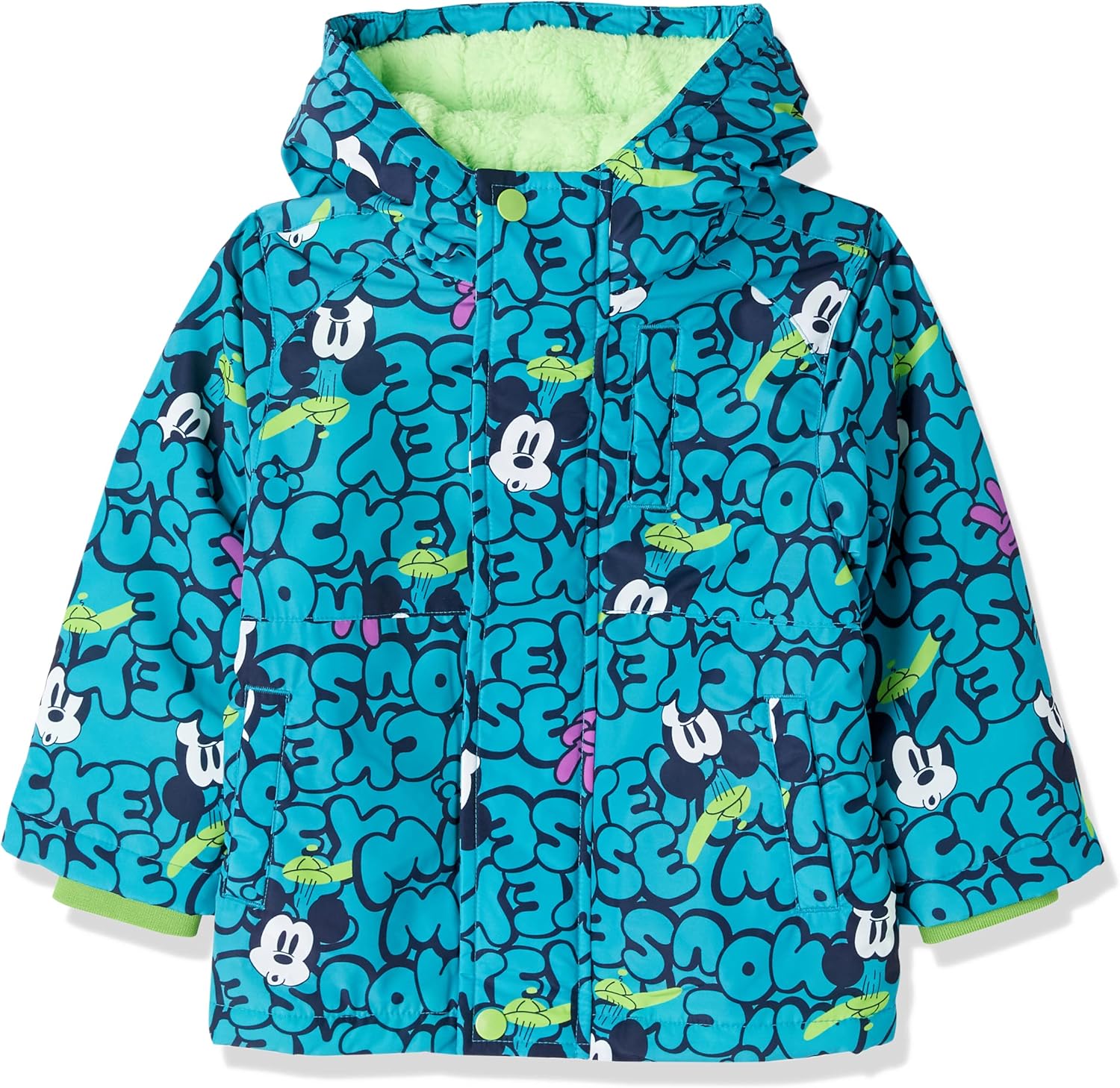 Warm Puffer Coats for Boys Featuring Disney, Marvel, Star Wars
