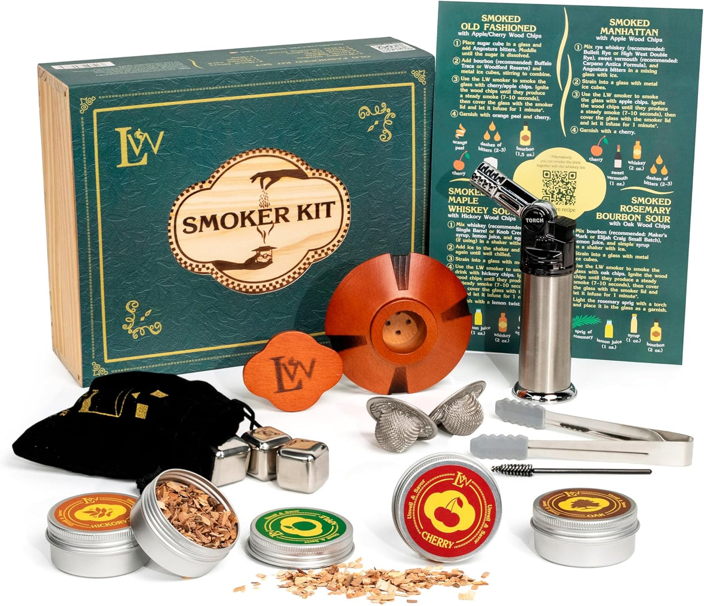 Whiskey Smoker Kit - Enhance Spirits!