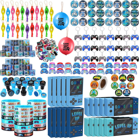 243 Pcs Video Game Party Favors for Gaming Birthday Parties