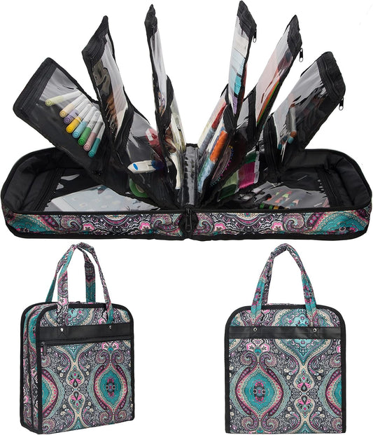 PACMAXI Sewing Accessories Storage Bag for Craft Tools and More