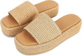 Platform Slip on Espadrille Sandals for Women (Style 6NKW)