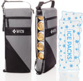 Golf Cooler Bag Plus 2 Ice Packs - Keeps Drinks Cold for Hours