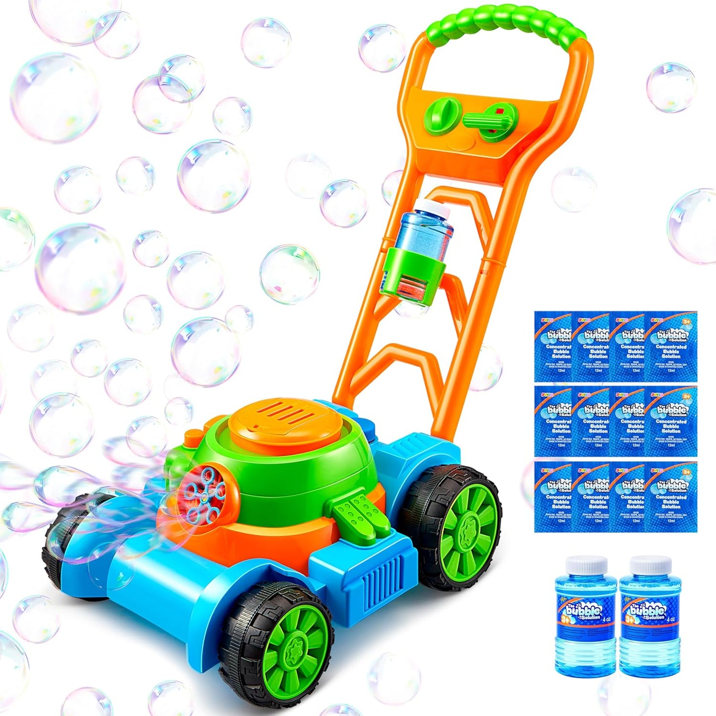 Sloosh Bubble Lawn Mower - Outdoor Fun for Kids!