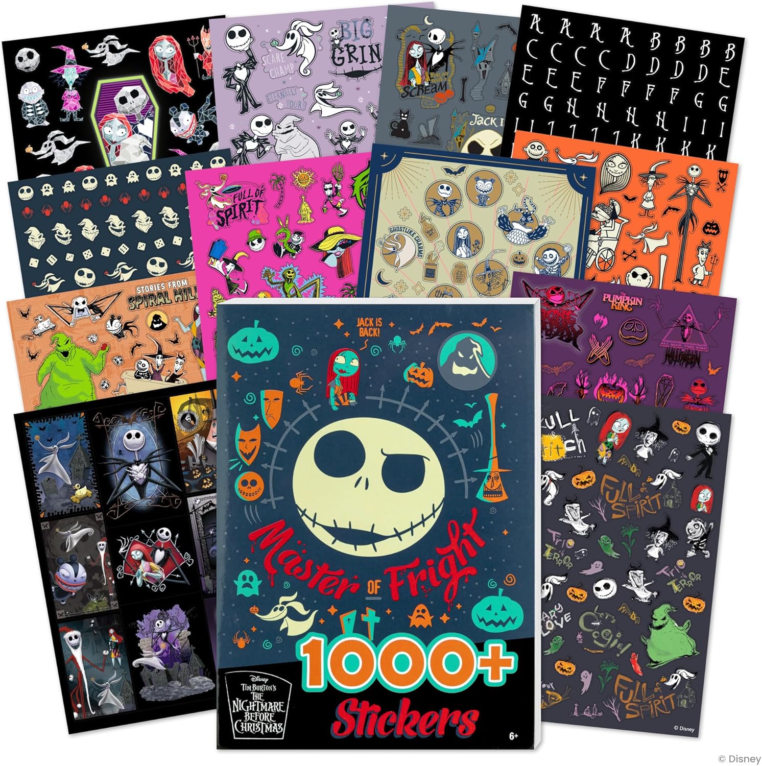 Nightmare Before Christmas Sticker Book