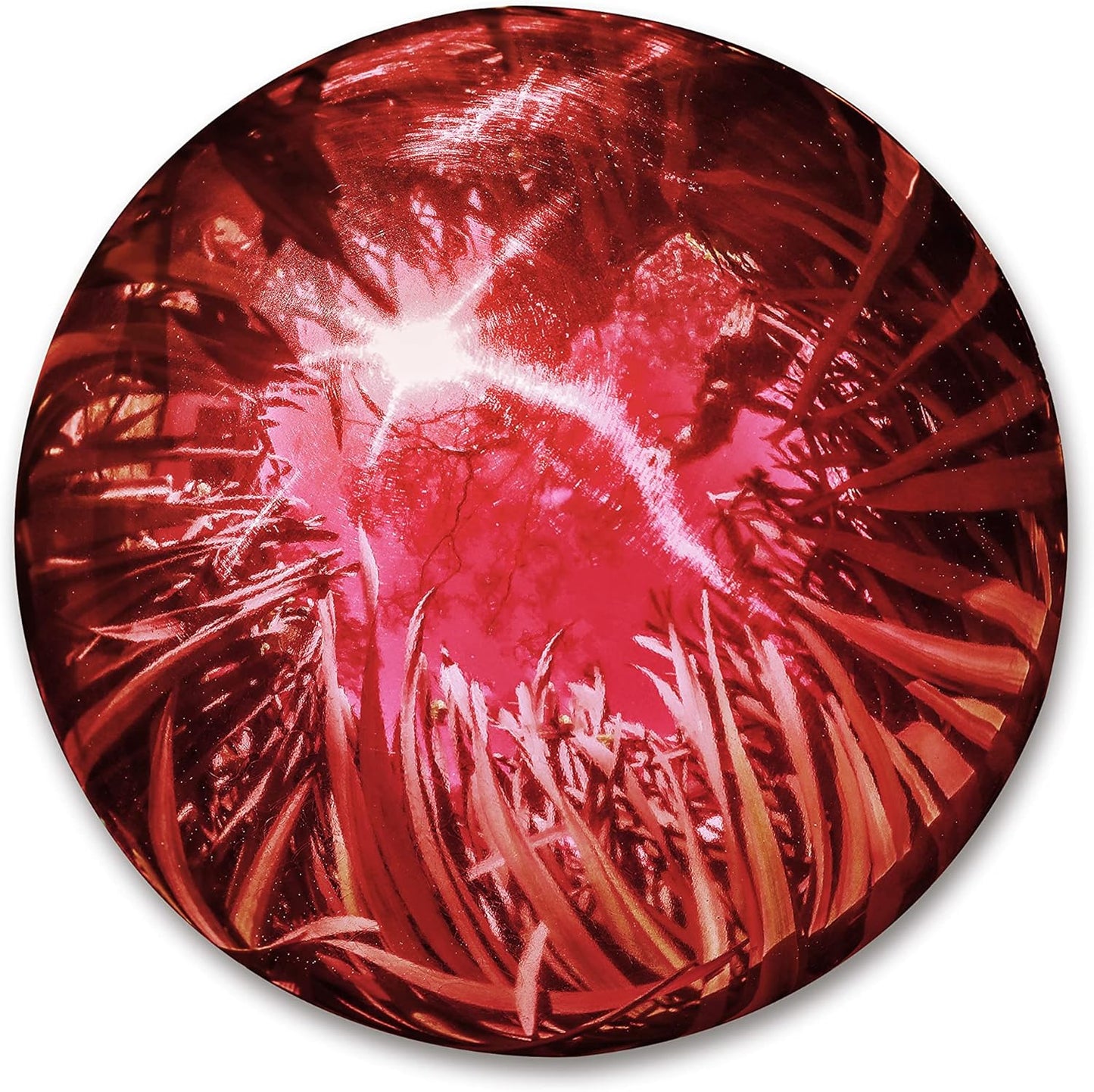 Trademark Innovations Gazing Mirror Ball - Stunning Red Finish