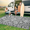 Garvee Outdoor Rug Carpet Waterproof 9x12 for Patio and Camping