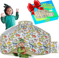 Skywin Air Tent Fort Dinosaur Playhouse for Kids - Inflates in Seconds