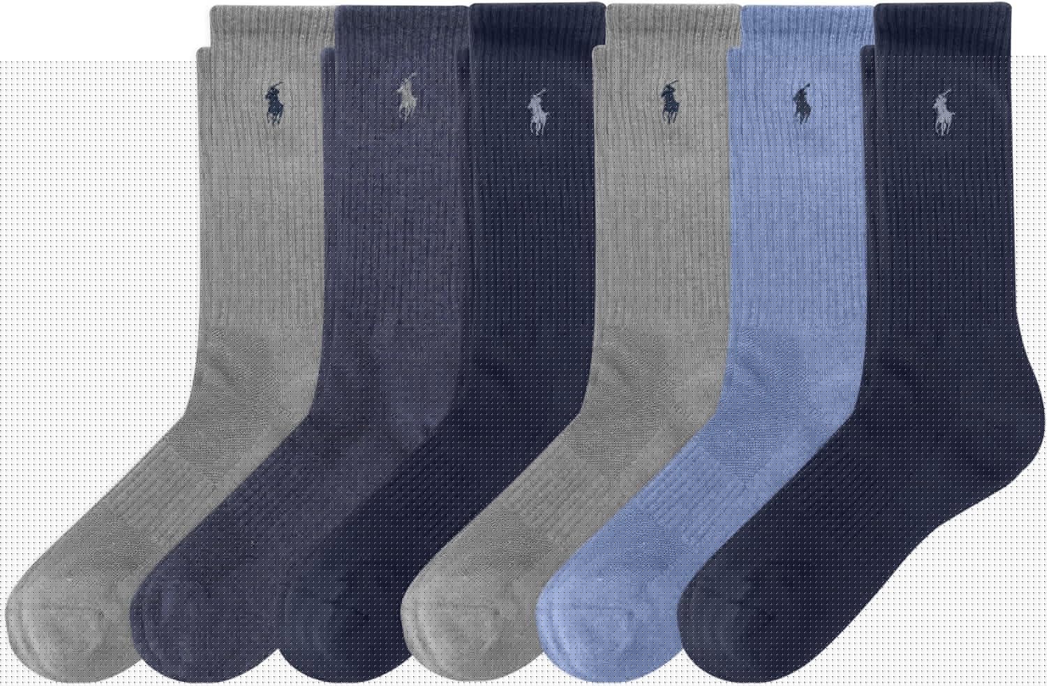 Polo Ralph Lauren Men's Performance Crew Socks 6 Pack Review