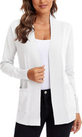 Urban CoCo Women's Lightweight Open Front Knit Cardigan (Style QQX9)