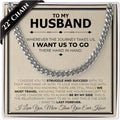 Classic Steel Bracelet for Men - Love You This Much Gift