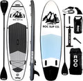 Roc Inflatable Stand Up Paddle Board 350lb Capacity - Stable Wide