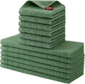 Homaxy Kitchen Towels and Dishcloths Set - Super Absorbent Cotton