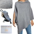 Peekaboo Knit Breathable Nursing Cover Up For Breastfeeding - Privacy