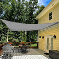TANG 3 ft x 8 ft Sun Shade Sail Rectangle - UV Block Outdoor Canopy