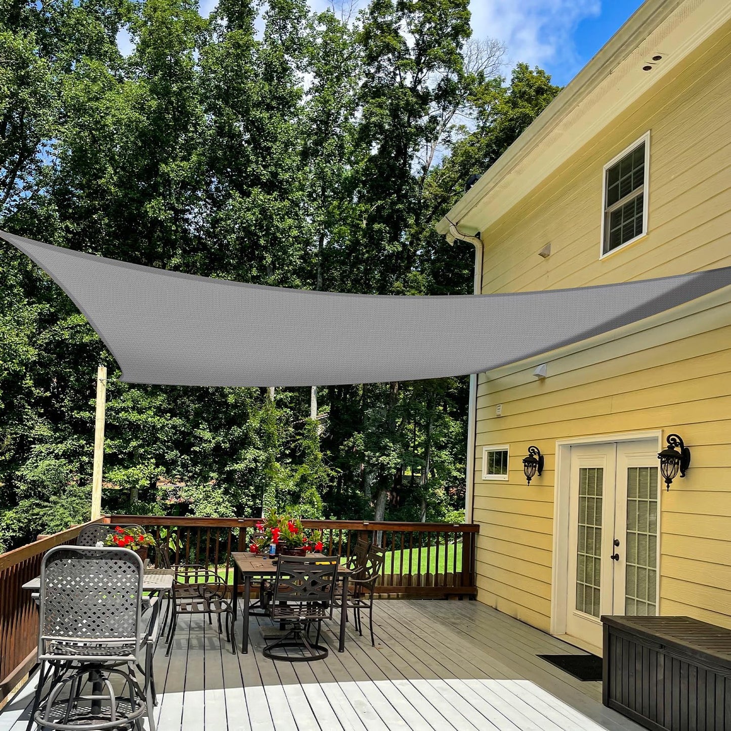 TANG 4ft x 24ft Sun Shade Sail Rectangle Outdoor Canopy Cover
