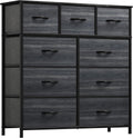 YITAHOME Dresser for Bedroom with 9 Drawers - Tall Fabric Storage