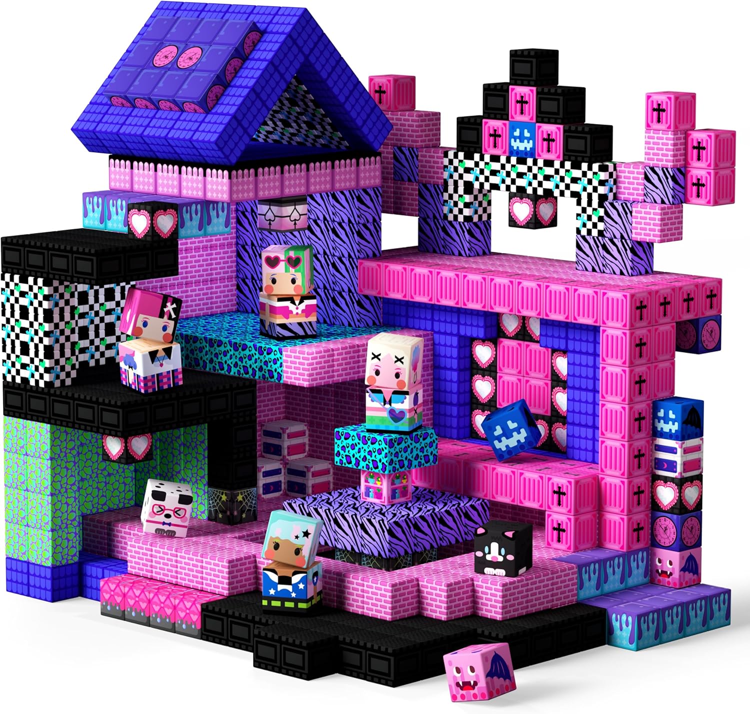 GobiDex Magnetic Blocks for Girls - Build Magical Scenes