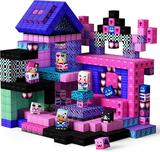 GobiDex Magnetic Blocks for Girls - Build Magical Scenes