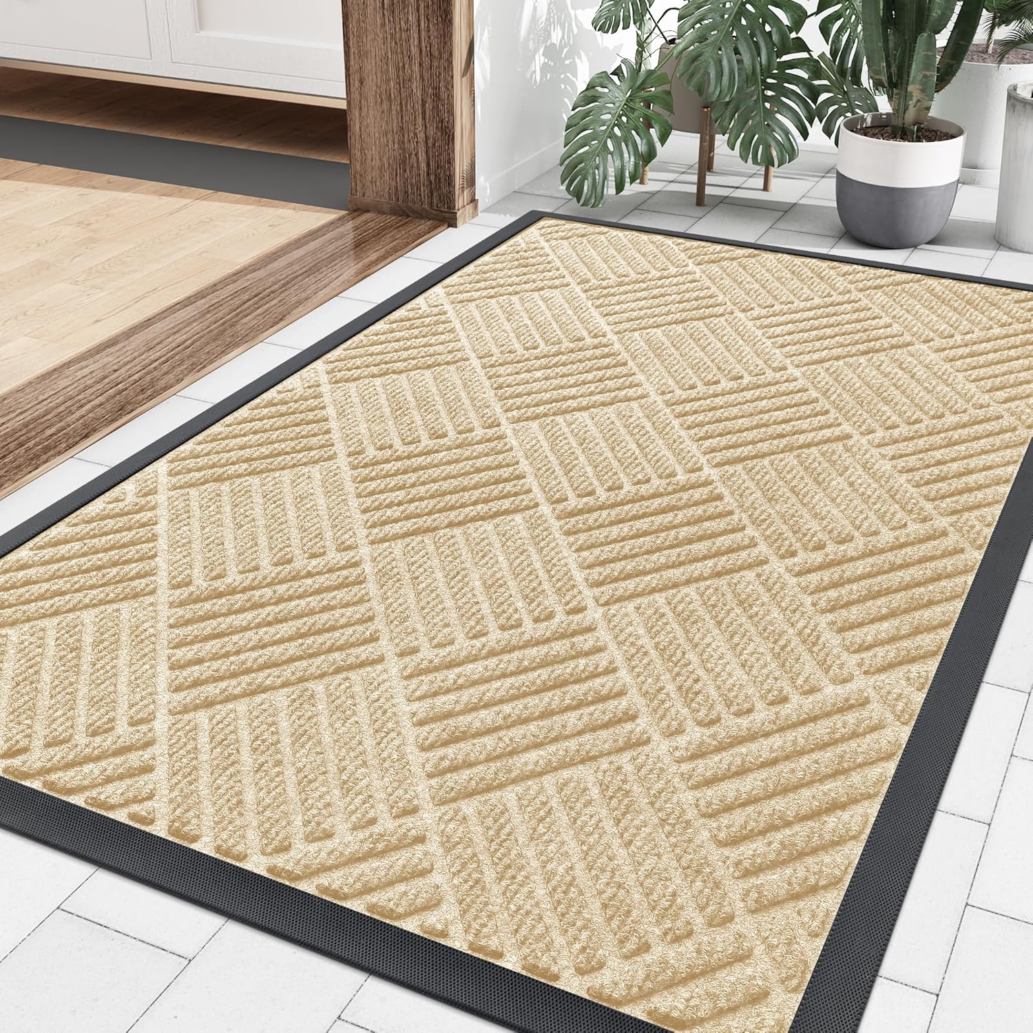 Smiry Heavy Duty Outdoor Indoor Natural Rubber Doormat Review