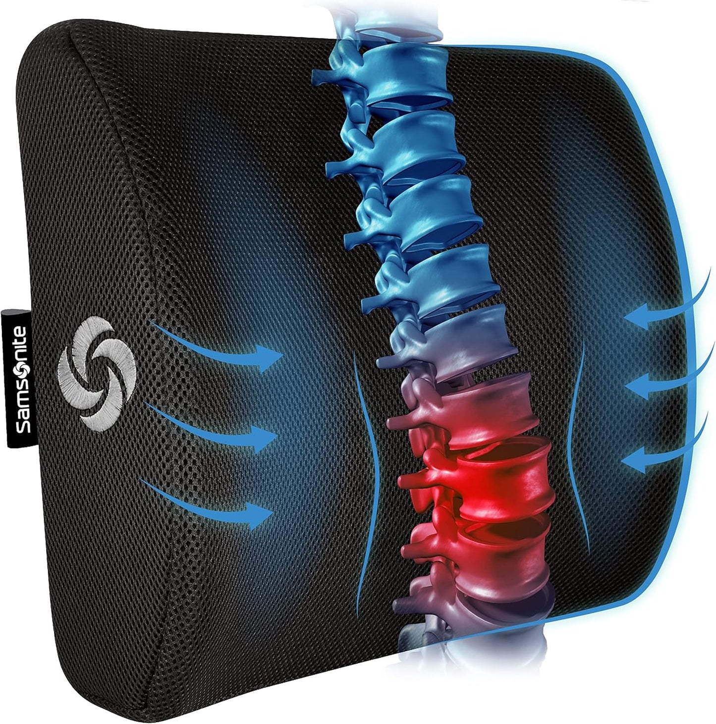 Samsonite Memory Foam Lumbar Support