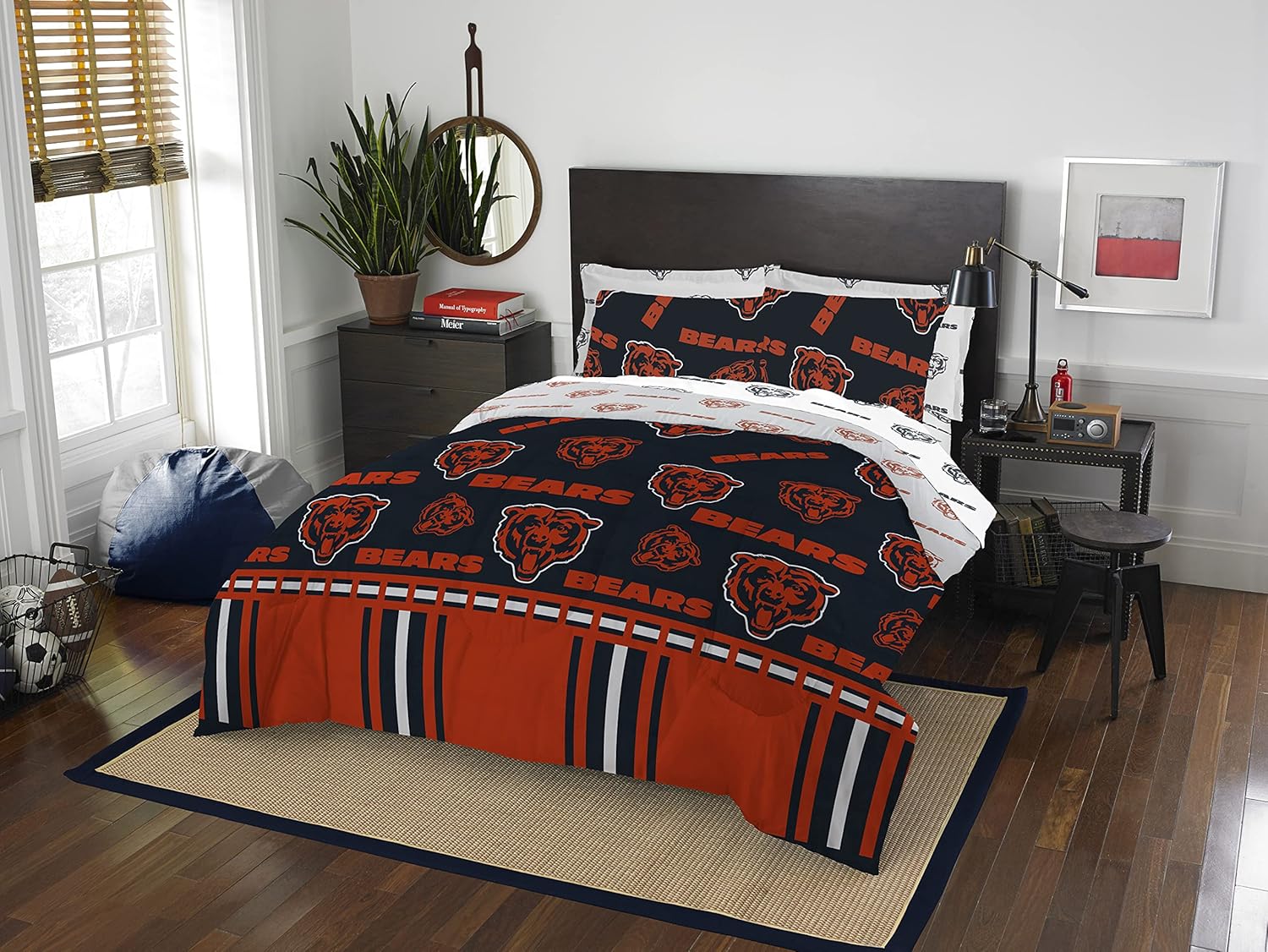 NFL Unisex-Adult Bed in a Bag Set for True Fans Comfort