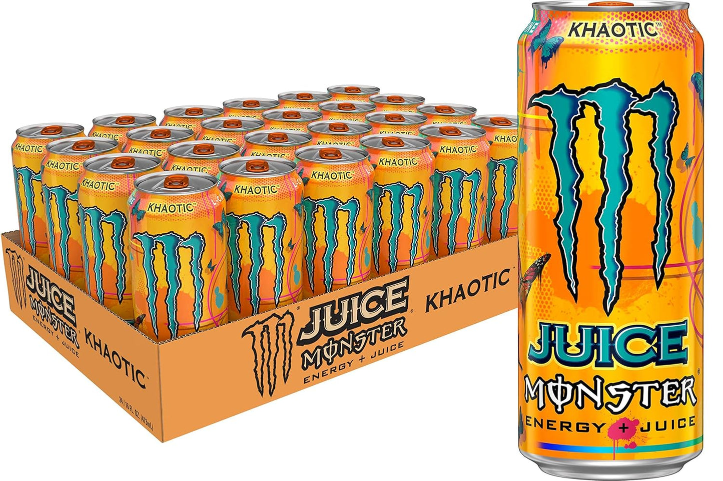 Monster Energy Juice Monster Khaotic 16 Ounce Pack of 24