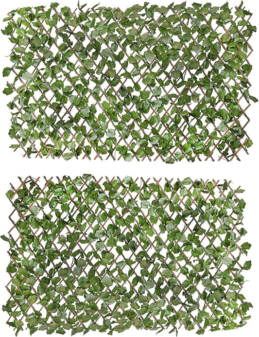Verseo Artificial Ivy Privacy Fencing System for Outdoor Spaces