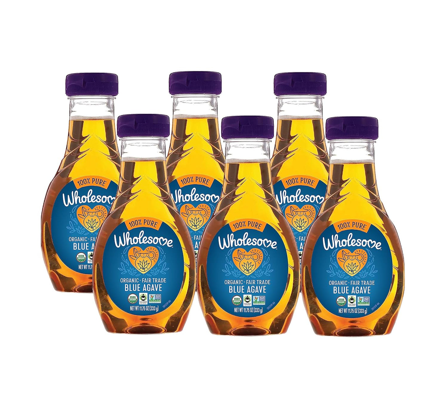 Wholesome FT Organic Blue Agave Nectar 11.75oz, 6-Pack Review
