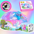 Enchanted Aerodome Inflatable Princess Castle - Fast Setup Play Tent