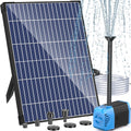 Antfraer Solar Water Pump 12W Solar Pond Pump - Quiet, Efficient