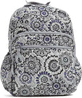 Vera Bradley Cotton XL Campus Backpack - Padded Laptop Comfort
