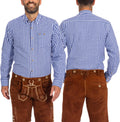 Authentic German Lederhosen Shirt for Oktoberfest - Size XL