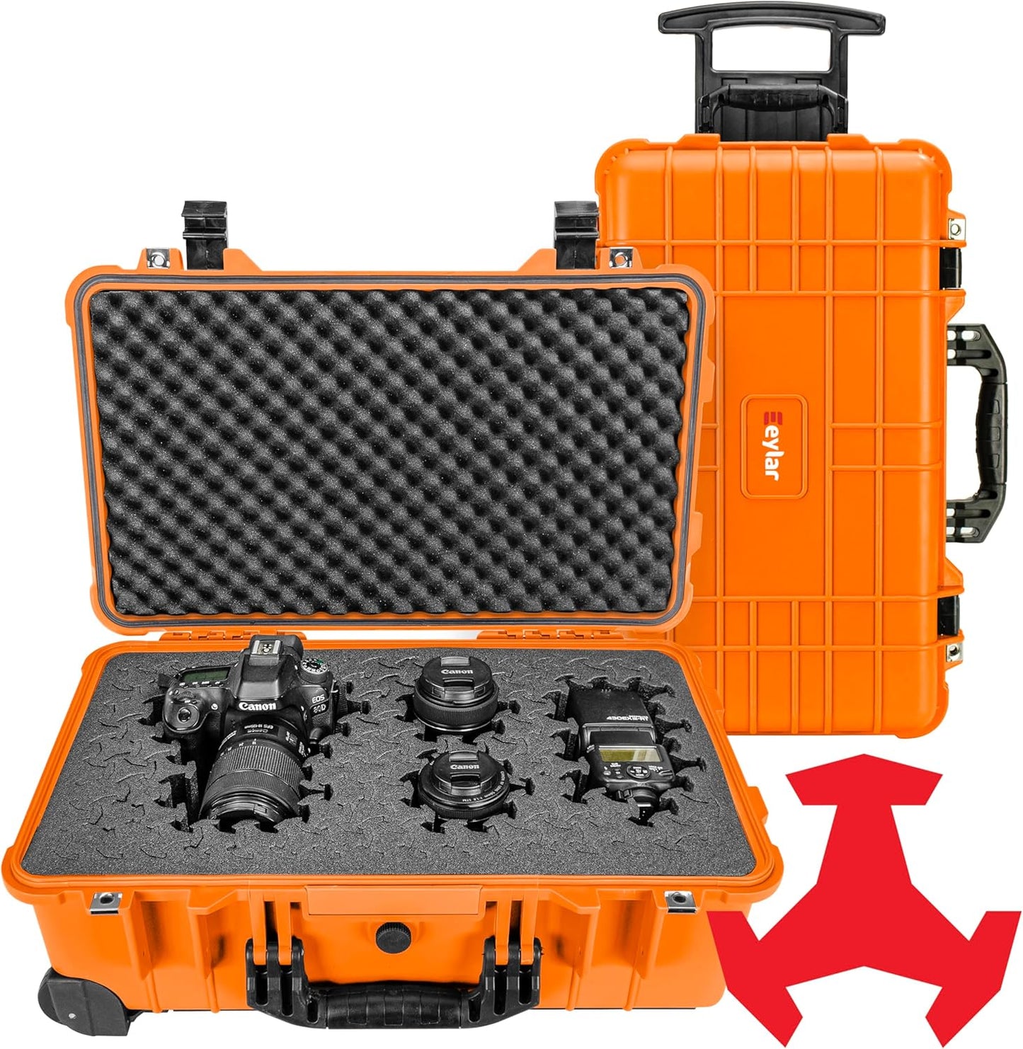 Eylar 22in Carry-On Roller Hard Case for Equipment and Drones