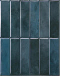 Smart Tiles Peel and Stick Backsplash - 3D Agadir Blue Renovation