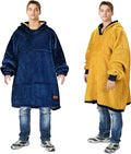 Catalonia Oversized Blanket Hoodie Sweatshirt for Adults - Sherpa