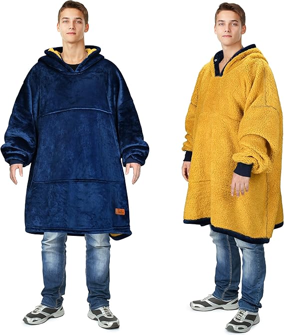 Catalonia Oversized Blanket Hoodie Sweatshirt for Cozy Comfort
