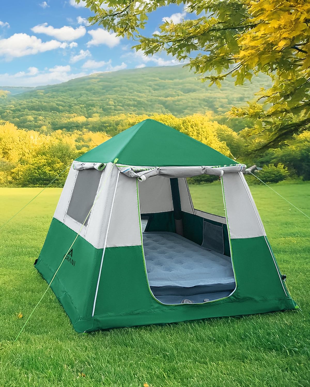 Inflatable Tents for Camping: Spacious 6/8/10 Person Air Tent