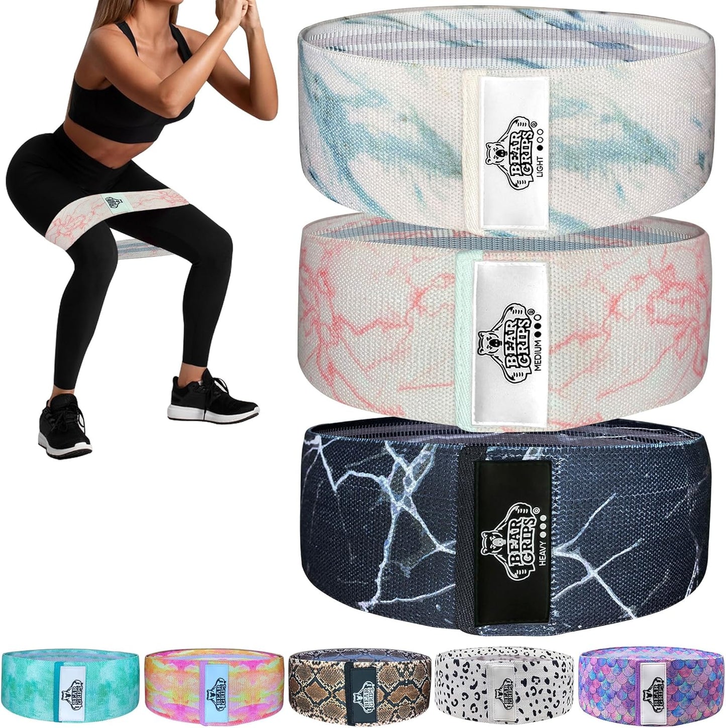 Bear Grips Resistance Bands - Home Gym Essential