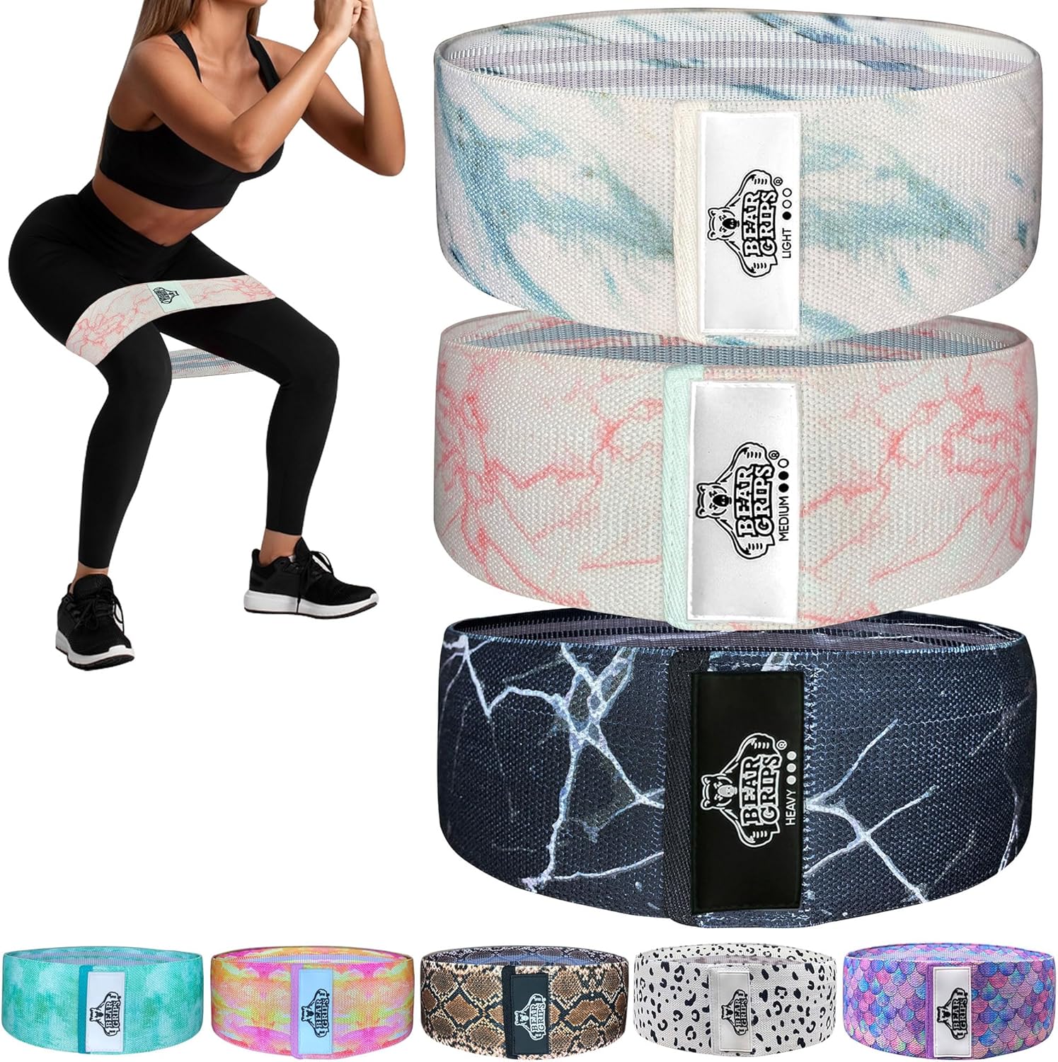 Bear Grips Resistance Bands - Home Gym Essential